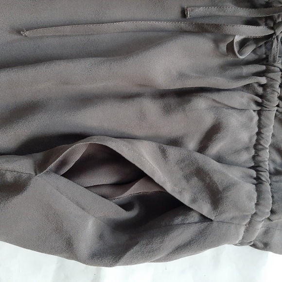 Cynthia Rowley Silk Sleeveless Tie Waist Dress - Picture 6 of 8